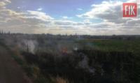 На Кіровоградщині за минулу добу виникло 5 пожеж трави та сміття