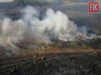 На Кіровоградщині загасили 5 пожеж сухої трави та сміття