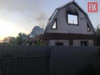 Кропивницький: на території дачного кооперативу «Будівельник» виникла пожежа
