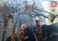 За минулу добу на Кіровоградщині виникло 5 пожеж господарських будівель