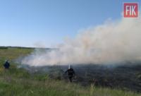 На Кіровоградщині загасили 9 пожеж сухої трави та сміття
