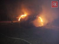 На Кіровоградщині загасили 4 пожежі рослинності та сміття