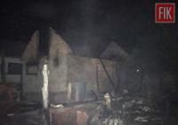 У Новоархангельському районі вогнеборці ліквідували 2 загорання в домоволодіннях