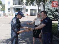 У Кропивницькому рятувальники отримали чергові спеціальні звання