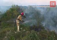 На Кіровоградщині 5 разів за минулу добу рятувальники гасили пожежі