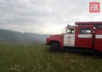 На Кіровоградщині рятувальники 6 разів гасили пожежі рослинності та сміття