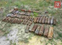 На Кіровоградщині знищили 116 боєприпасів