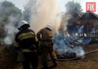 На Кіровоградщині в приватному домоволодінні рятувальники приборкали пожежу