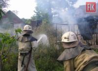 На Кіровоградщині ліквідували пожежі трьох споруд різного призначення