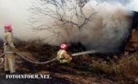 На Кіровоградщині 4 рази виїжджали на гасіння пожеж будівель