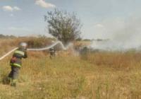 На Кіровоградщині рятувальники 11 разів виїздили на гасіння пожеж трави та сміття
