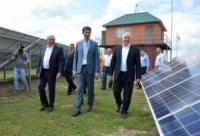 На Кіровоградщині відкрили потужну сонячну електростанцію