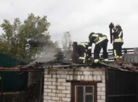 У Кропивницькому по провулку Ростовському виникла пожежа