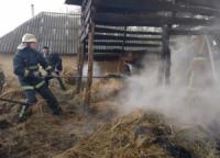 На Кіровоградщині силами вогнеборців ліквідовано пожежу