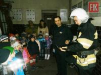 На Кіровоградщині вихованці дошкільного закладу відвідали пожежну частину