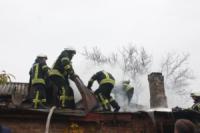У Кропивницькому на території приватного домоволодіння виникла пожежа