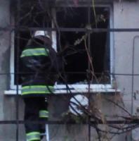 На Кіровоградщині загасили пожежу в квартирі двоповерхового житлового будинку
