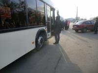 У Кропивницькому підприємці перекривали рух транспорту по вулиці Академіка Тамма