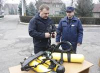У Кропивницькому рятувальники отримали нові апарати захисту органів дихання