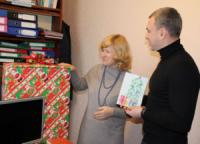 У Кропивницькому поліцейські передали малятам подарунок від Святого Миколая