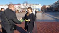 У Кропивницькому відбувся новорічний правовий флешмоб