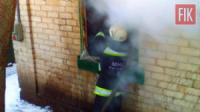 Кіровоградщина: під час пожежі чоловік отруївся чадним газом