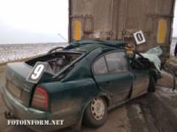 На Кіровоградщині у ДТП загинув водій та двоє його пасажирів