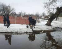 На Кіровоградщині рятувальники тричі надавали допомогу по відкачуванню талої води