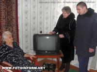 91-летняя жительница города Кировограда подарила Дому ребенка телевизор
