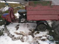 На Кіровоградщині злочинець скоїв угон вантажного моторолера