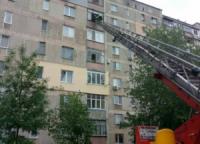 Кіровоградська область: на балконі дев’ятиповерхівки виникла пожежа