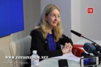 У Кропивницькому Уляна Супрун поінформувала представників мас-медіа про реалізацію медичної реформи