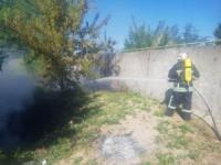 На Кіровоградщині бійці ДСНС 7 разів долали пожежі сухої рослинності та сміття