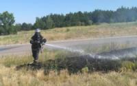 На Кіровоградщині вогнеборці приборкали 3 пожежі на відкритих територіях