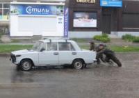На Кіровоградщині вулицями «плавали» автомобілі