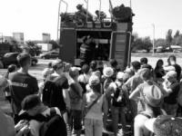 У Кропивницькому відвідувачі денного табору побували у пожежно-рятувальній частині