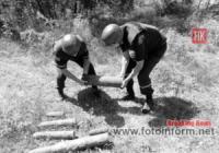 На Кіровоградщині піротехніки знищили 12 боєприпасів часів Другої світової війни