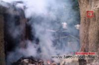 На Кіровоградщині рятувальники здолали 2 пожежі