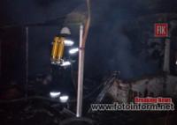 Кіровоградська область: вогнеборцями ліквідовано пожежу у житловому будинку