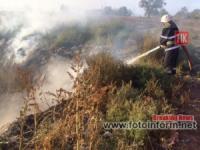 На Кіровоградщині рятувальники приборкали 2 пожежі різного характеру
