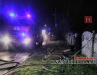 На Кіровоградщині під час гасіння пожежі виявлено тіло загиблої жінки