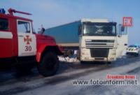 На Кіровоградщині рятувальники двічі буксирували вантажівки