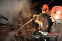 Протягом доби на Кіровоградщині виникло 3 пожежі у житловому секторі