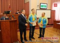 У Кропивницькому привітали кращих спортсменів міста