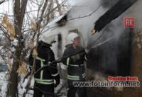 На Кіровоградщині у житловому секторі рятувальники ліквідували 2 пожежі