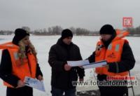 На Кіровоградщині рятувальники провели профілактичні заходи серед рибалок