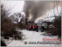 Під час гасіння пожежі рятувальники Кіровоградщини виявили тіло загиблої жінки
