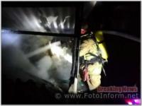 За минулу добу вогнеборці Кіровоградщини приборкали 4 пожежі