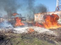 На Кіровоградщині рятувальниками приборкано 8 займань на відкритих територіях
