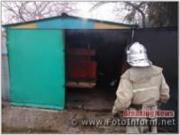 На Кіровоградщині під час пожежі в гаражі виявлено тіло загиблого чоловіка